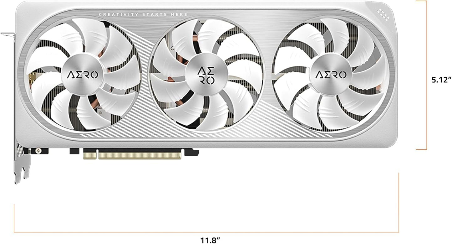 GIGABYTE GeForce RTX 4070 AERO OC V2 12G