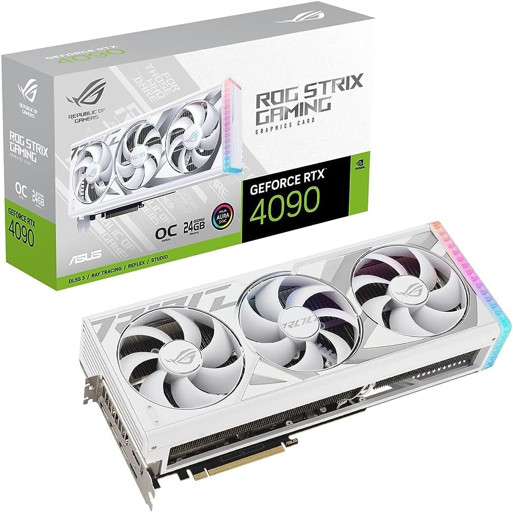 ASUS ROG Strix GeForce RTX 4090 White OC Edition