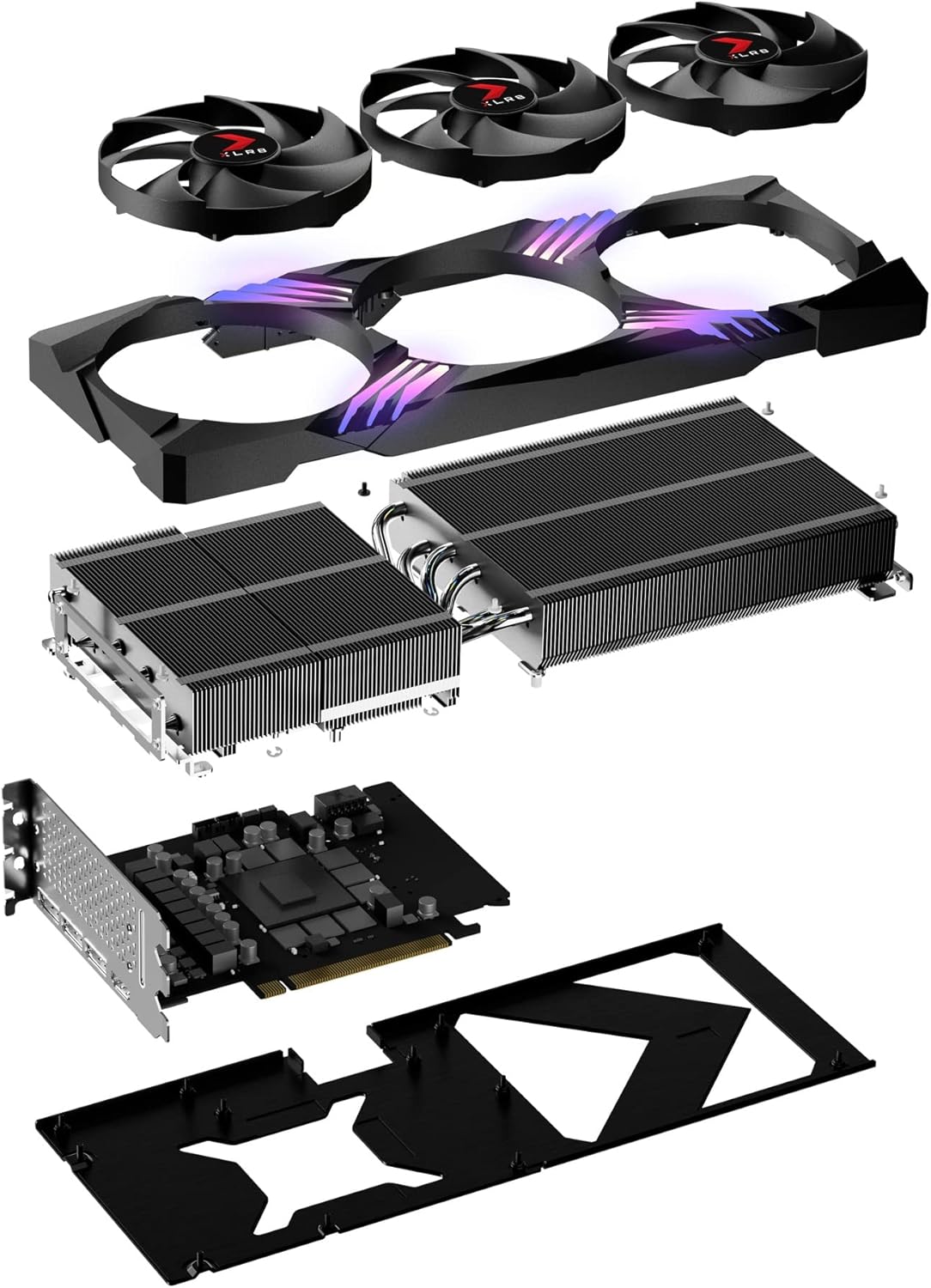 PNY GeForce RTX 4070 Ti 12GB XLR8 Gaming Triple Fan Graphics Card