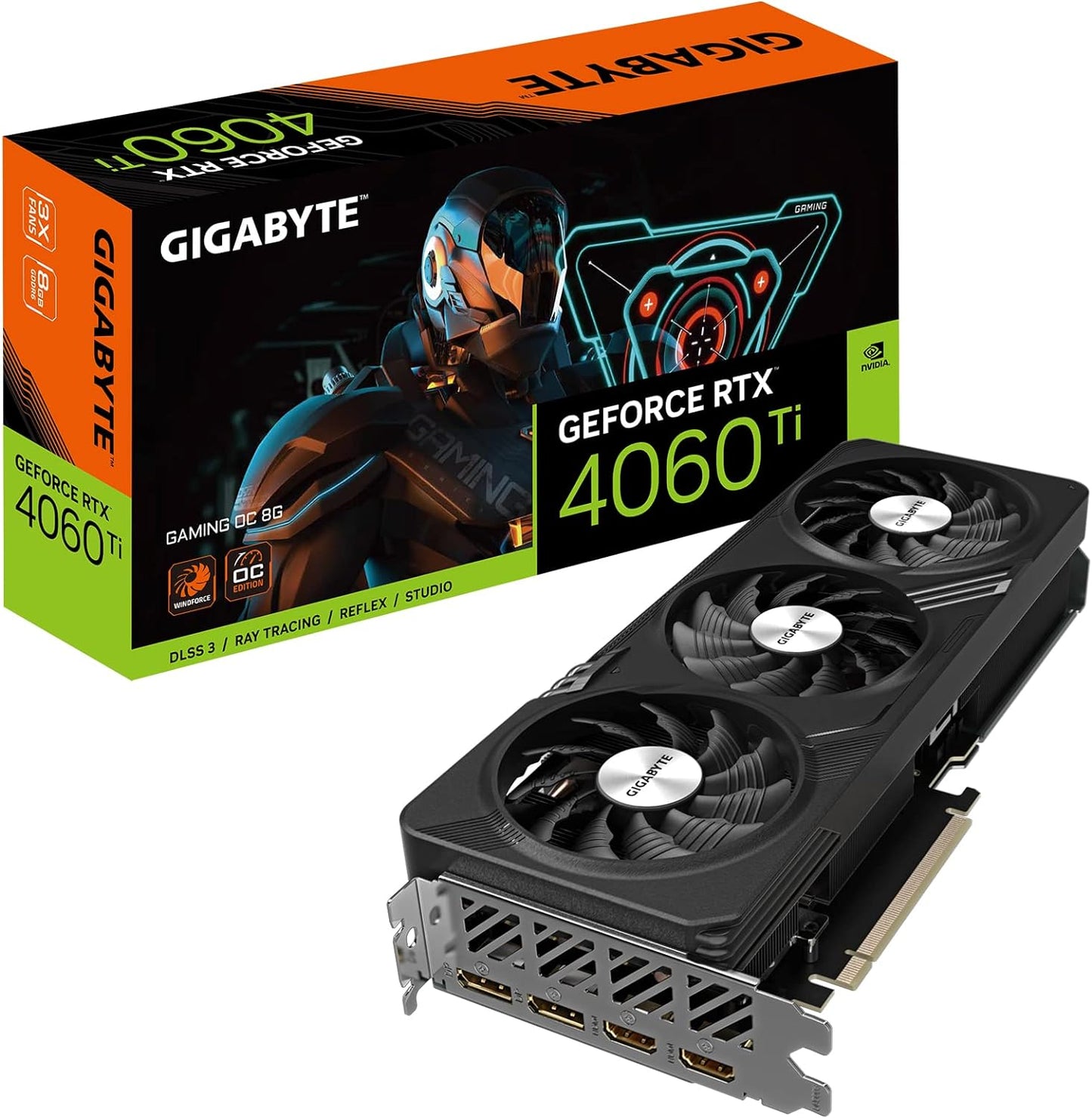 GIGABYTE GeForce RTX 4060 Ti GAMING OC 8G Graphics Card