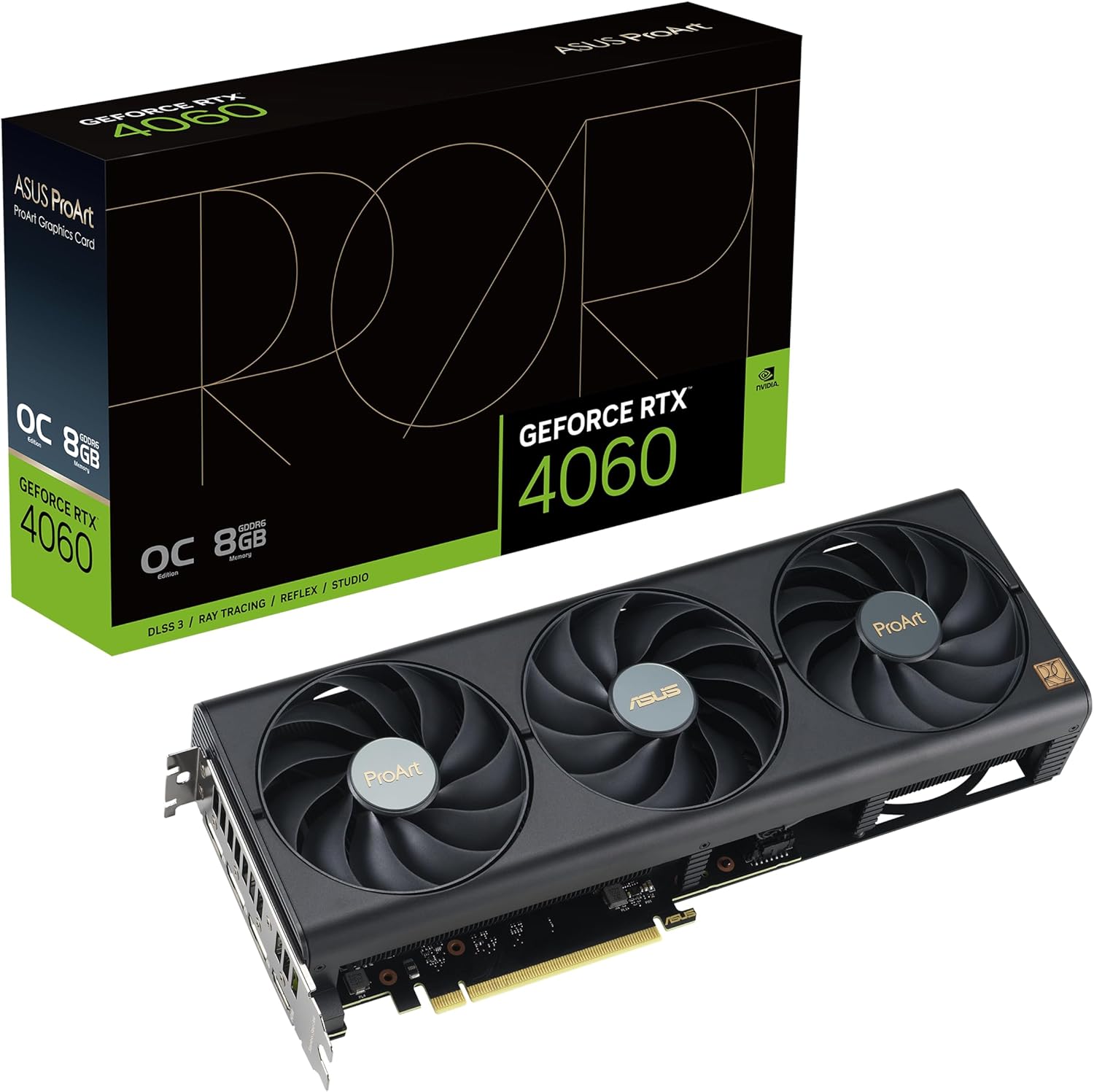 ASUS ProArt GeForce RTX 4060 8GB GDDR6 Graphics Card