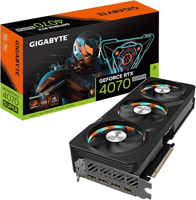 GIGABYTE GeForce RTX 4070 Super Gaming OC 12G Graphics Card