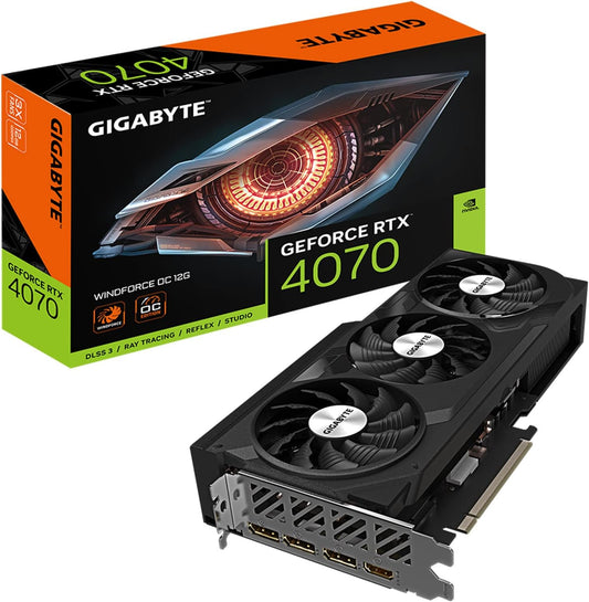 GIGABYTE RTX 4070 WINDFORCE 12G