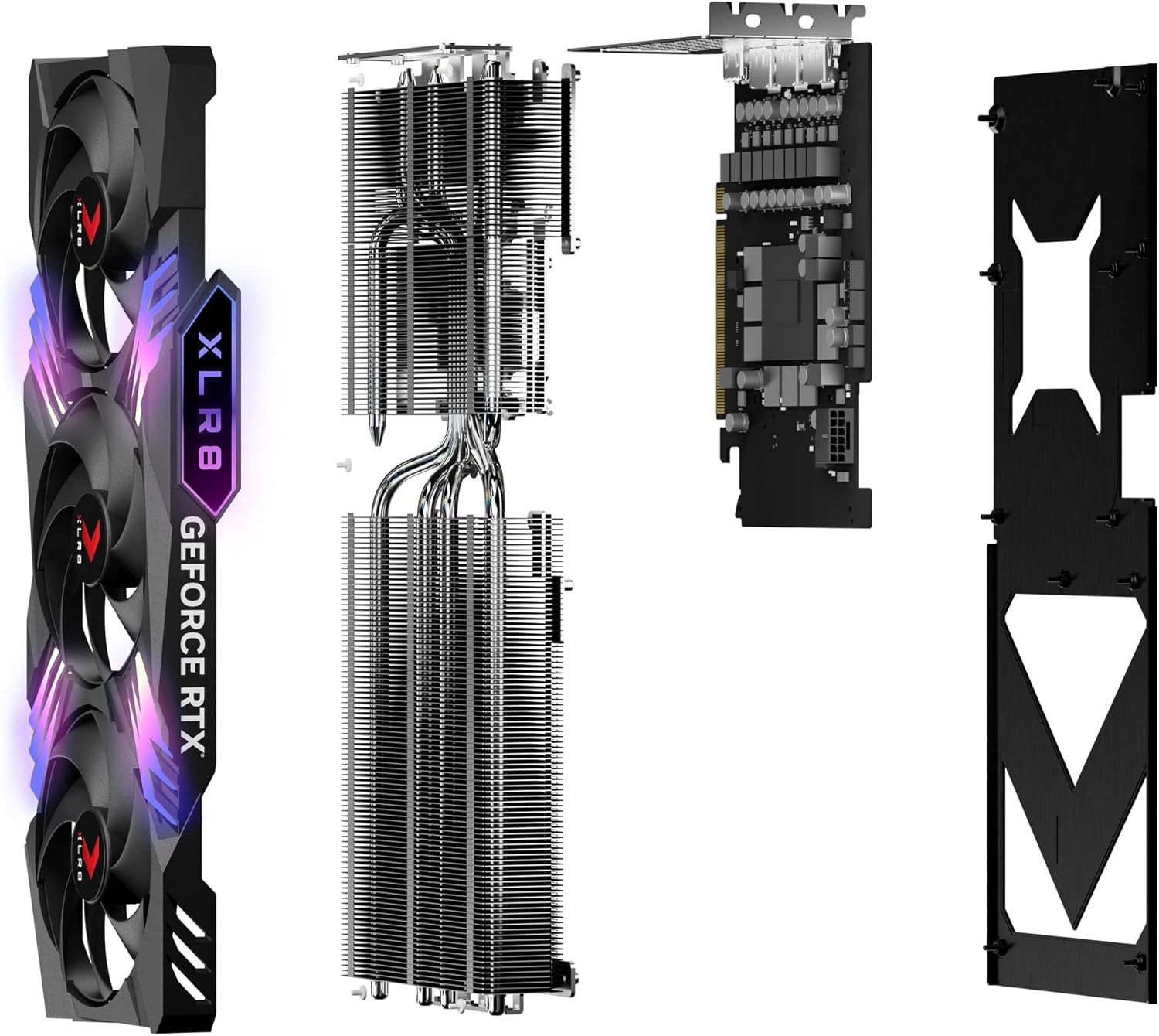 PNY GeForce RTX 4070 Ti 12GB XLR8 Gaming Triple Fan Graphics Card